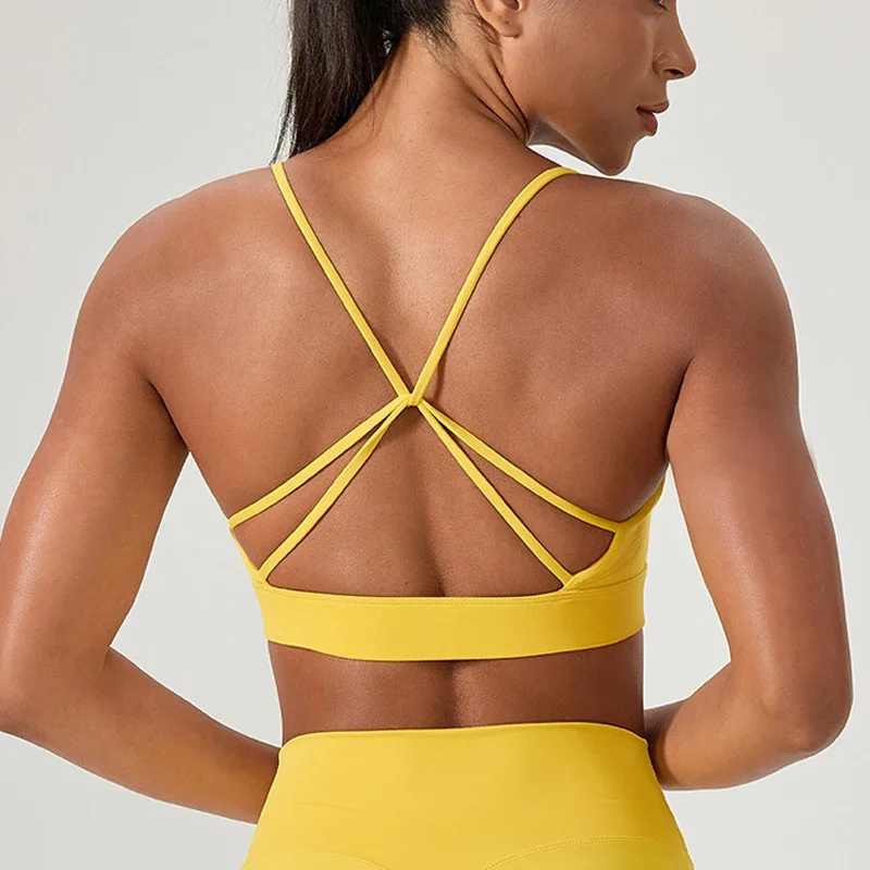 Yoga bra Stretchy Soft Sports Underwear Women Solid Color Fitness Yoga Bra Sexy Back Breathable Gym Crop Top Female Workout Clot
Yoga bra Stretchy Soft Sports Underwear Women Solid Color Fitness Yoga Bra Sexy Back Breathable Gym Crop Top Female Workout Clot