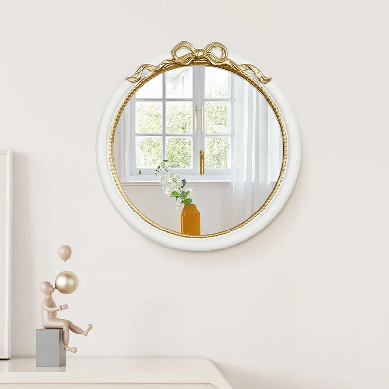 European Retro Bow Makeup Mirror Wall Aisle Decorative Mirror Photo Props Family Decorations Espejos Decorativos De Pared
European Retro Bow Makeup Mirror Wall Aisle Decorative Mirror Photo Props Family Decorations Espejos Decorativos De Pared