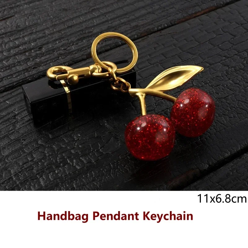 Red Cherry Pendant Keychain for Women'S Cute Bag Decoration Multifunctional Jewelry Car Key Accessories Trendy Charm Keyring
Red Cherry Pendant Keychain for Women'S Cute Bag Decoration Multifunctional Jewelry Car Key Accessories Trendy Charm Keyring