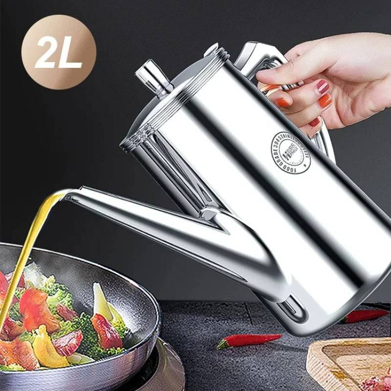 YJQ stainless steel large oil pot household kitchen soy sauce vinegar high-end large capacity
YJQ stainless steel large oil pot household kitchen soy sauce vinegar high-end large capacity