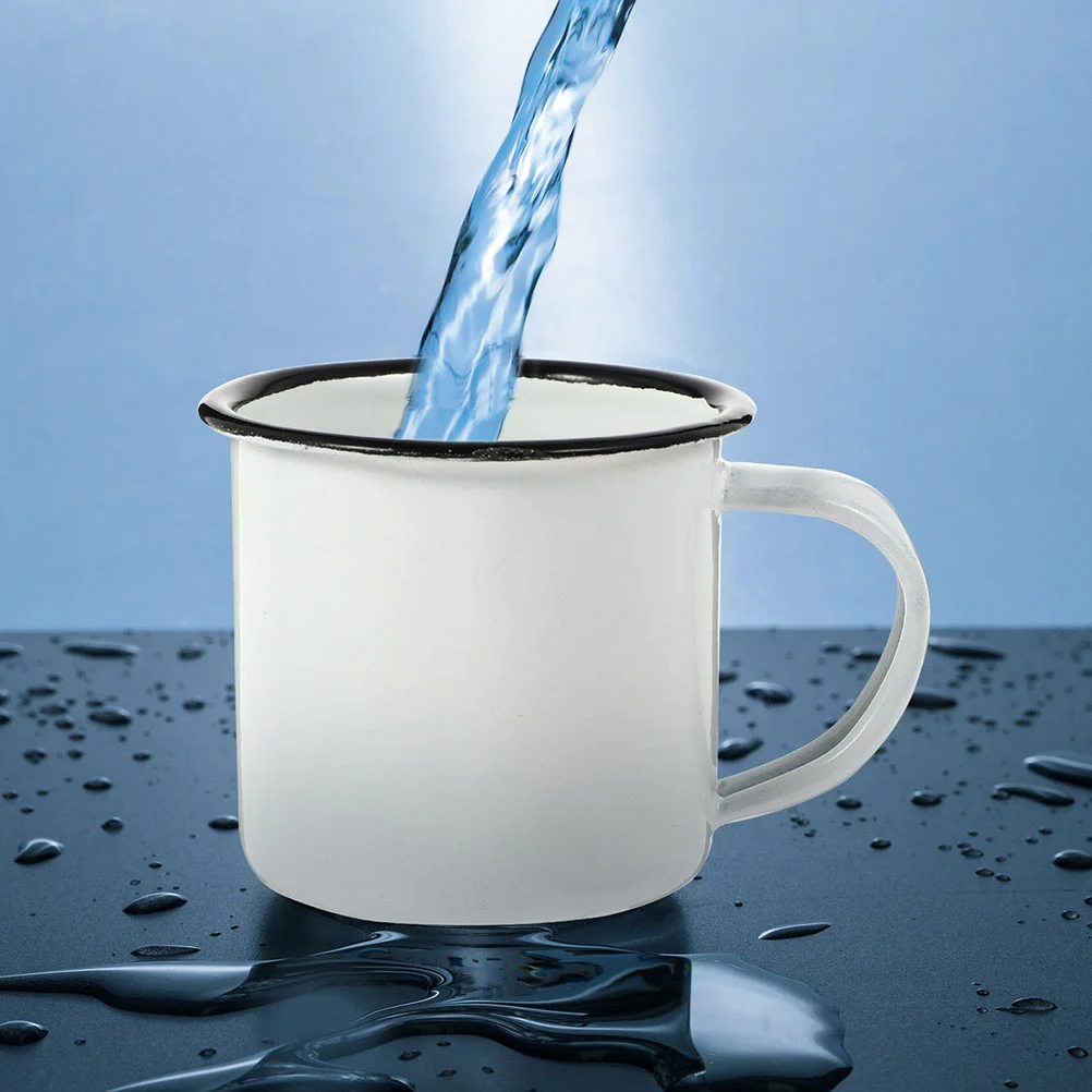 4 Pcs Retro Drinking Cup Mug Enamel Coffee Thicken Handheld Water Cups Metal Home
4 Pcs Retro Drinking Cup Mug Enamel Coffee Thicken Handheld Water Cups Metal Home
