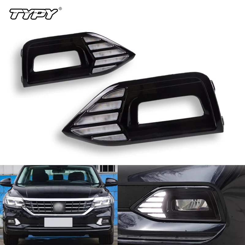TYPY Car LED DRL Daytime Running Light for Volkswagen vw passat b8 2018-2019 with turn yellow signal driving lamp
TYPY Car LED DRL Daytime Running Light for Volkswagen vw passat b8 2018-2019 with turn yellow signal driving lamp