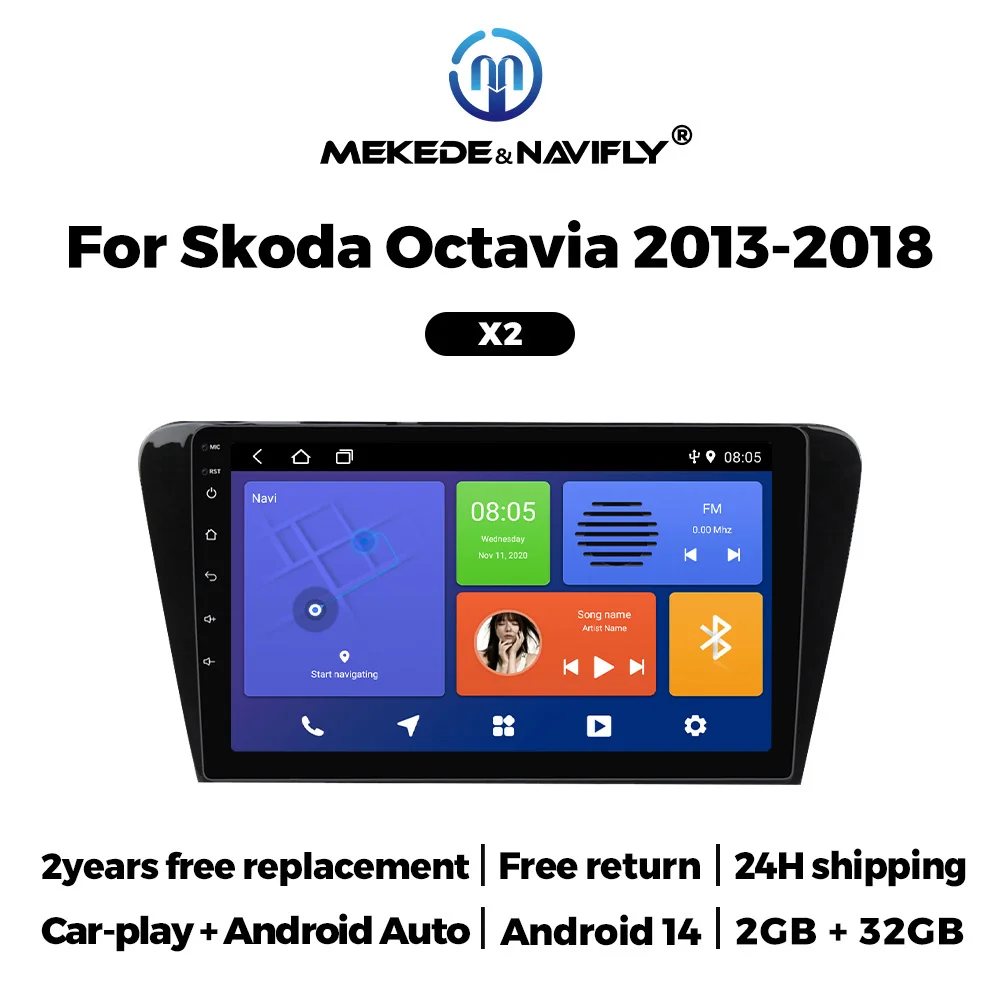 10 inch Android AUTO wireless Carplay Android 14 FM radio for Volkswagen SKODA Octavia 3 A7 2013-2018 GPS navigation MP4 player
10 inch Android AUTO wireless Carplay Android 14 FM radio for Volkswagen SKODA Octavia 3 A7 2013-2018 GPS navigation MP4 player