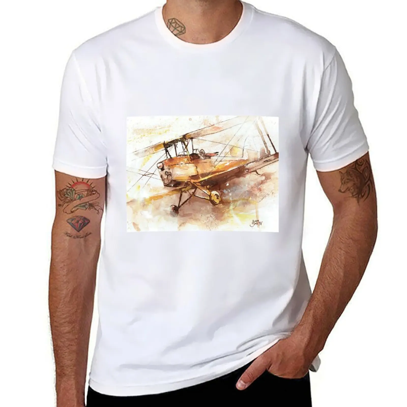 Tiger Moth T-Shirt man t shirt cotton funny t shirts man T-Shirt
Tiger Moth T-Shirt man t shirt cotton funny t shirts man T-Shirt