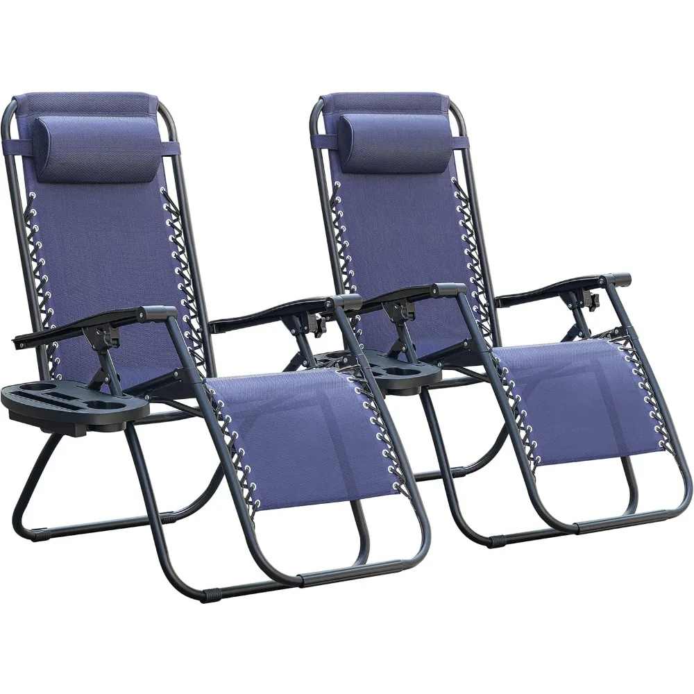 Zero Gravity Chair Patio Folding Lawn Outdoor Lounge Gravity Camp Reclining Lounge Chair with Cup Holder Pillows for Poolside B
Zero Gravity Chair Patio Folding Lawn Outdoor Lounge Gravity Camp Reclining Lounge Chair with Cup Holder Pillows for Poolside B