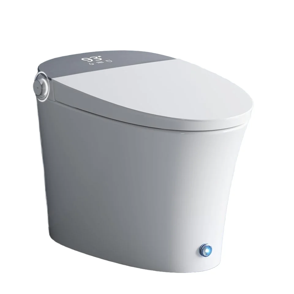 Smart Bidet Toilet Touchless Auto Open/Close Lid Instant Warm Water Dryer Digital Display Heated Elongated Seat Auto Flush
Smart Bidet Toilet Touchless Auto Open/Close Lid Instant Warm Water Dryer Digital Display Heated Elongated Seat Auto Flush