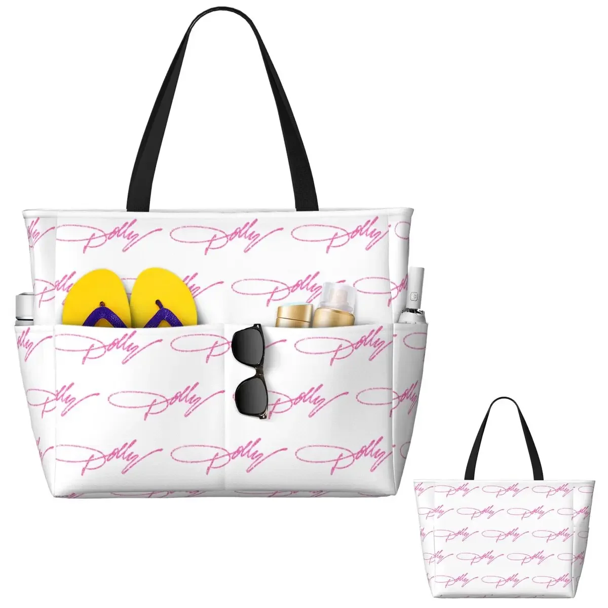 Dolly Parton Pink Sparkle Beach Tote Bag Sport Gym Yoga Duffle Large Tote Bag Women Travel Bag Fitness bag
Dolly Parton Pink Sparkle Beach Tote Bag Sport Gym Yoga Duffle Large Tote Bag Women Travel Bag Fitness bag