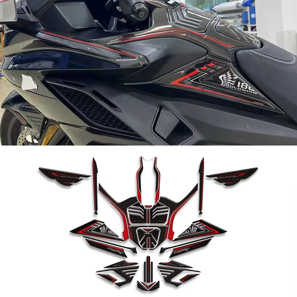 For Honda Goldwing GL1800 LG 1800 F6B Tour 3d Stickers Decals Trunk Luggage Panniers Cases 2022 2023 2024 2025
For Honda Goldwing GL1800 LG 1800 F6B Tour 3d Stickers Decals Trunk Luggage Panniers Cases 2022 2023 2024 2025