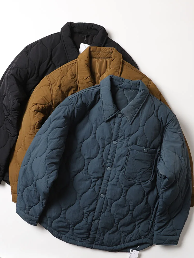 Легкая хлопковая куртка-рубашка мужская повседневная с воротником, водонепроницаемая, приталенного кроя, CleanFit, молодежный тренд, стандартная длина
Легкая хлопковая куртка-рубашка мужская повседневная с воротником, водонепроницаемая, приталенного кроя, CleanFit, молодежный тренд, стандартная длина