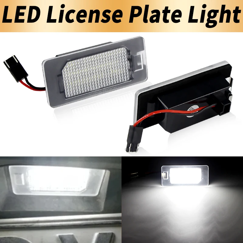 2PCS LED License Plate Lights Canbus For Fiat 500X 2014 2015 2016 2017 2018-2019 12V White Number Plate Lamps Car Accessories
2PCS LED License Plate Lights Canbus For Fiat 500X 2014 2015 2016 2017 2018-2019 12V White Number Plate Lamps Car Accessories