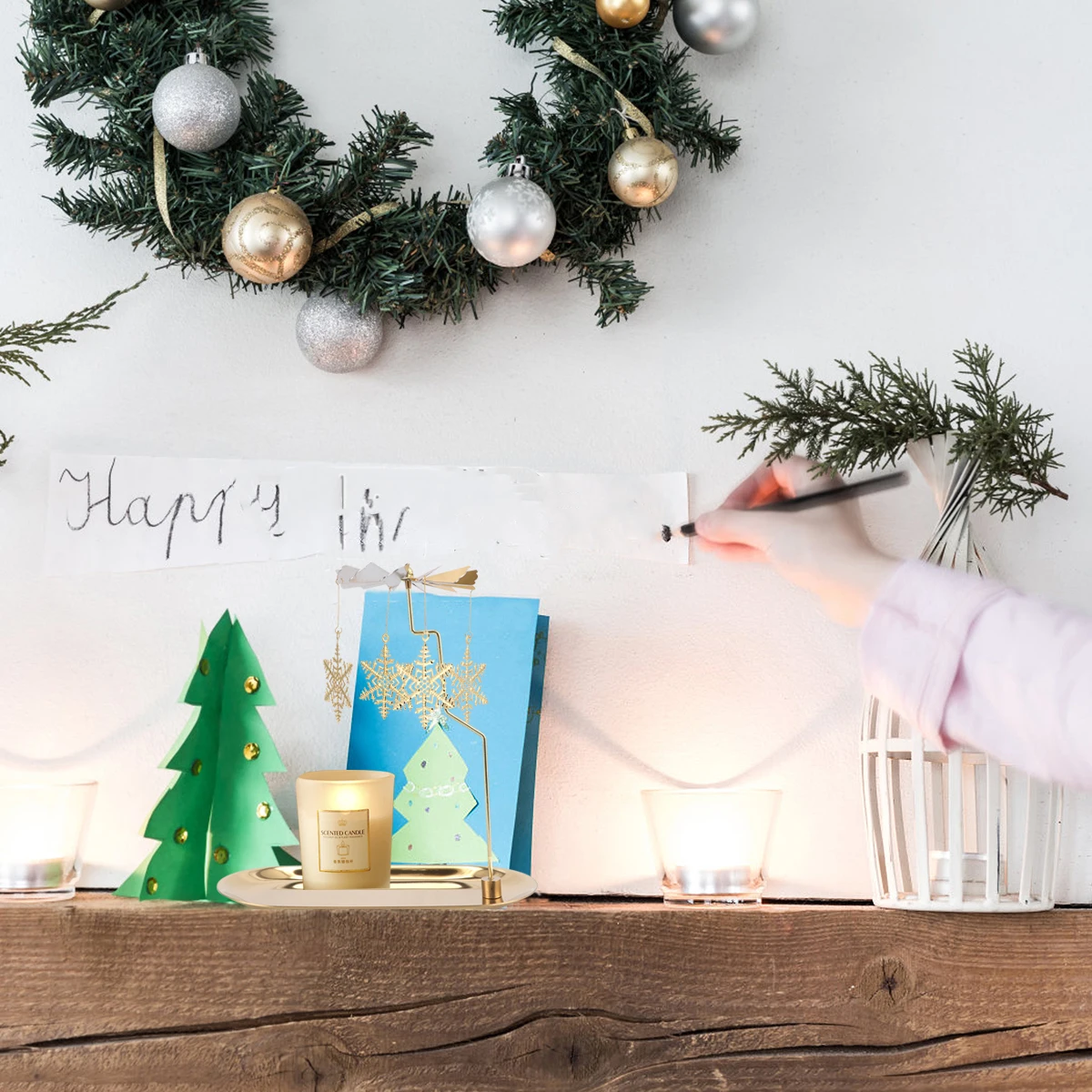 1Set Rotating Snowflake Holder Metal Candlestick Creative Christmas Decorative Indoor Home Party Atmosphere Light
1Set Rotating Snowflake Holder Metal Candlestick Creative Christmas Decorative Indoor Home Party Atmosphere Light