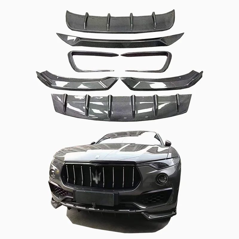 Материал из углеродного волокна для 2016-2023Levante, модифицированный комплект кузова в стиле LD, передняя губа, задний воздушный нож, заднее крыло
Материал из углеродного волокна для 2016-2023Levante, модифицированный комплект кузова в стиле LD, передняя губа, задний воздушный нож, заднее крыло