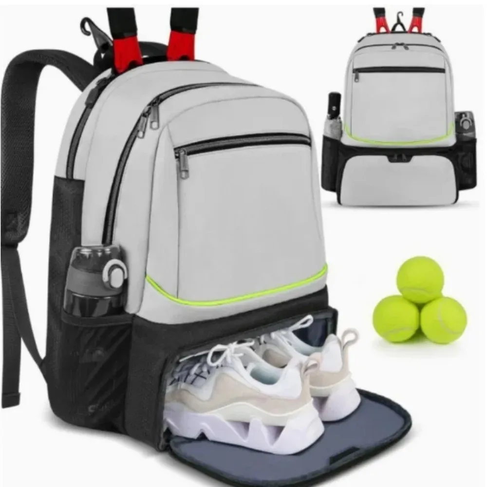 Outdoor Sports Racket Waterproof Backpack Travel Large Capacity Stratification Storage Bag Fishing Lightweight Shoulders Bag
Outdoor Sports Racket Waterproof Backpack Travel Large Capacity Stratification Storage Bag Fishing Lightweight Shoulders Bag