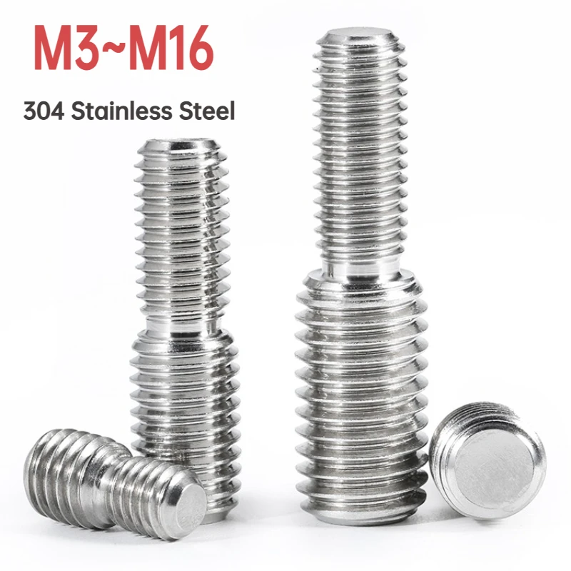 Переходники для резьбы M3-M16 (M3, M4, M5, M6, M8, M10, M12, M14, M16) из нержавеющей стали 304, двойные переходные винты (шпильки) с наружной резьбой.
Переходники для резьбы M3-M16 (M3, M4, M5, M6, M8, M10, M12, M14, M16) из нержавеющей стали 304, двойные переходные винты (шпильки) с наружной резьбой.