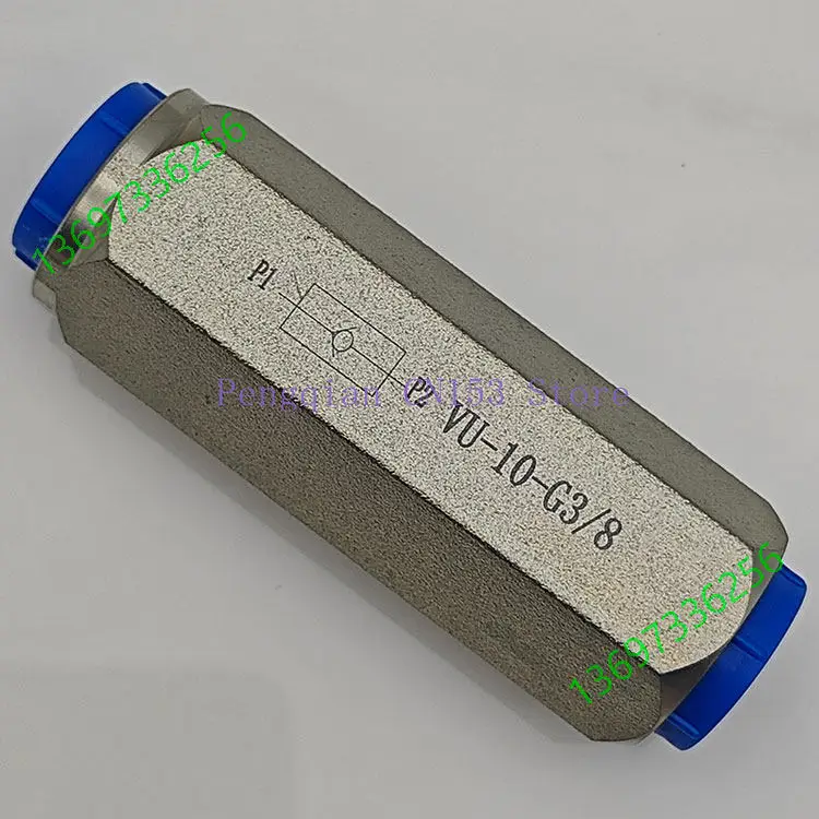 Hydraulic Tubular Check Valve VU-08 10 12 16 20 25 30 401/4 3/8 G1/2NPT
Hydraulic Tubular Check Valve VU-08 10 12 16 20 25 30 401/4 3/8 G1/2NPT