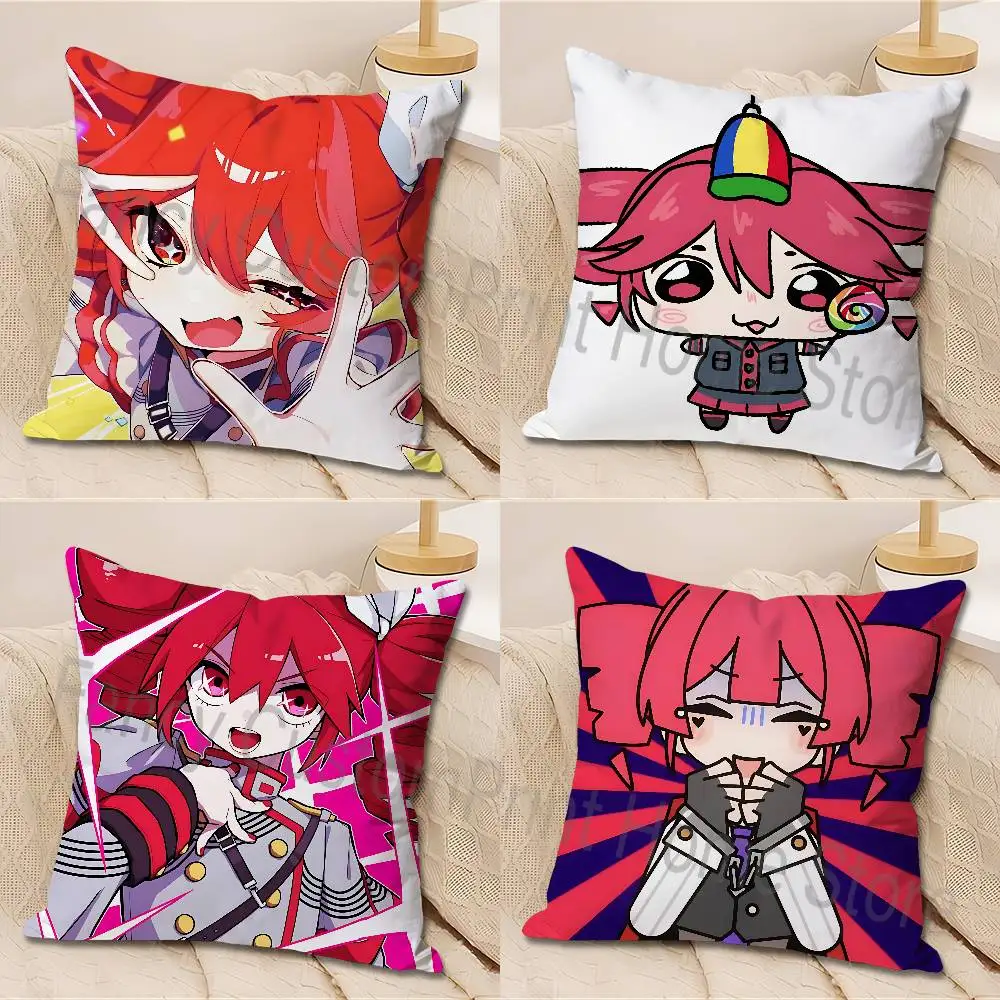 Cute girl K-Kasane T-Teto Pillow Cases for Bedroom Living Room Sofa Home Decor Polyester Cushion Cover with Zipper
Cute girl K-Kasane T-Teto Pillow Cases for Bedroom Living Room Sofa Home Decor Polyester Cushion Cover with Zipper