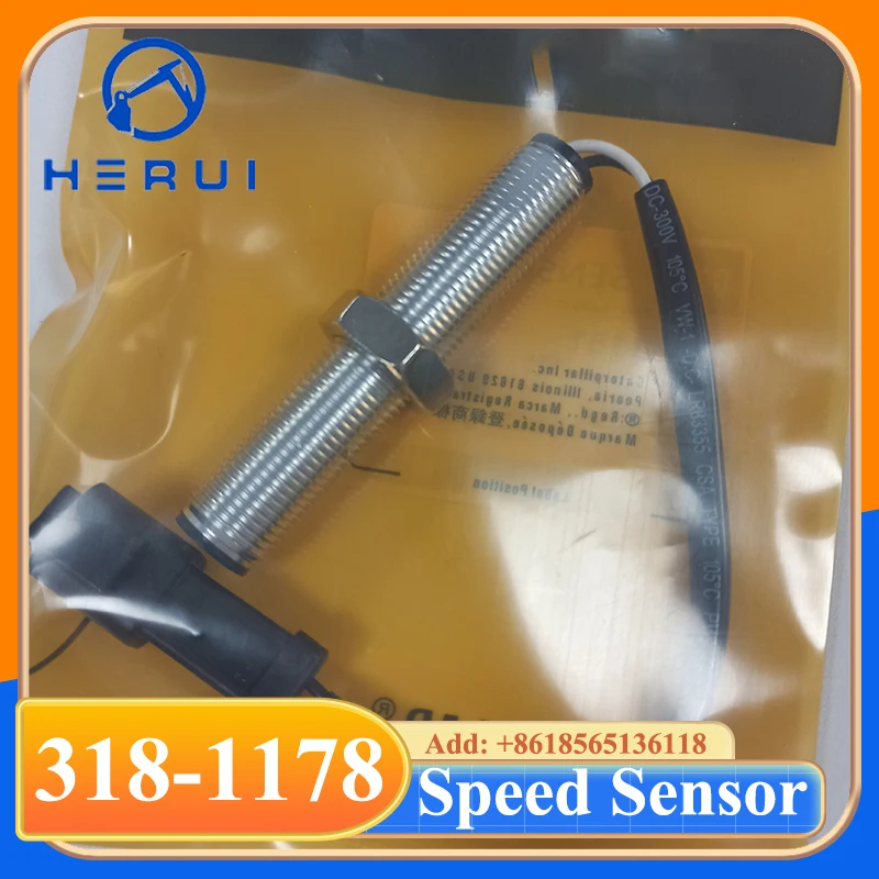 318-1178 3181178 GP-Speed Sensor For 330C 330D 160K 834G 854G 938F 816F 824H 938F 950G 972H 980H E950H 6-36V
318-1178 3181178 GP-Speed Sensor For 330C 330D 160K 834G 854G 938F 816F 824H 938F 950G 972H 980H E950H 6-36V