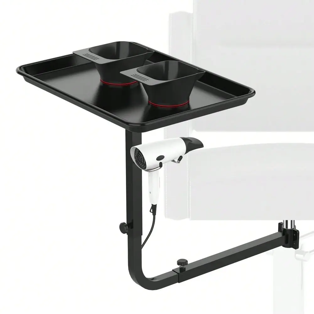 Metal Tray Attached To Chair, 360 Degree Rotation Barber Chair Tray For Hairdressing Tools, Fully Adjustable Hairstylist Tray W
Metal Tray Attached To Chair, 360 Degree Rotation Barber Chair Tray For Hairdressing Tools, Fully Adjustable Hairstylist Tray W