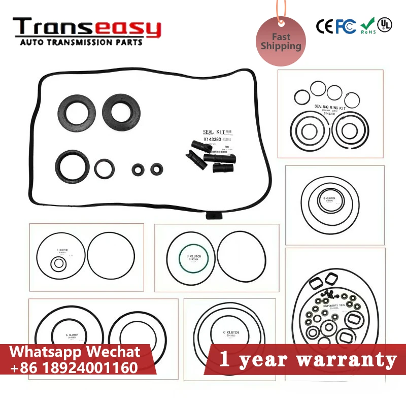 Gasket 6HP19 Overhaul Seal Kit 6HP21 Transmission Gearbox Suits for AUDI A6 A8 Q7 BMW X3 X5
Gasket 6HP19 Overhaul Seal Kit 6HP21 Transmission Gearbox Suits for AUDI A6 A8 Q7 BMW X3 X5