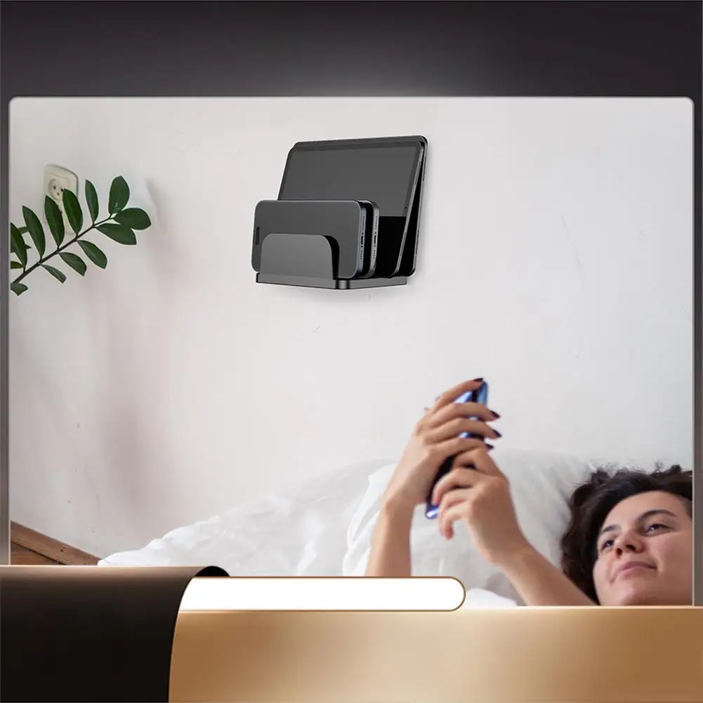 Universal Wall Mount Phone Holder For Multiple Device Tablet E-Books Phone For Watching TV Dramas And Learning-X64A
Universal Wall Mount Phone Holder For Multiple Device Tablet E-Books Phone For Watching TV Dramas And Learning-X64A