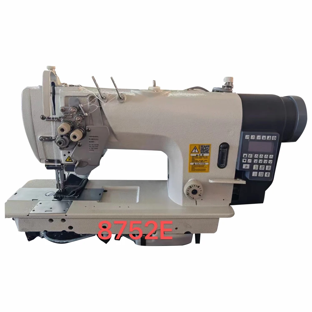 CP-8752E-D4 Double nee dle Heavy Material Garment Machinery Computer Automatic Industrial Sewing Machine
CP-8752E-D4 Double nee dle Heavy Material Garment Machinery Computer Automatic Industrial Sewing Machine