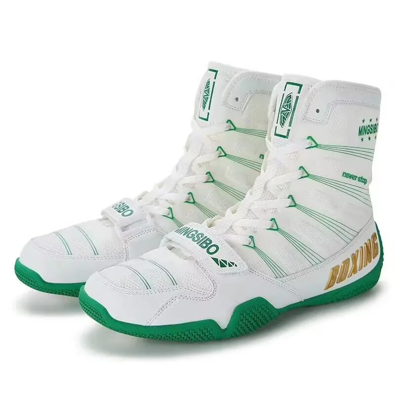 Professional Wrestling Shoes for Men Anti-Slippery Fighting Shoes for Men Comfortable Gym Training Shoe Mid-Top Boxing Shoe Man
Professional Wrestling Shoes for Men Anti-Slippery Fighting Shoes for Men Comfortable Gym Training Shoe Mid-Top Boxing Shoe Man
