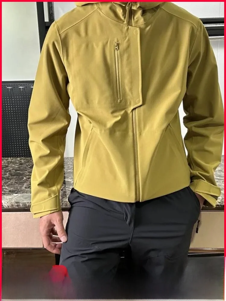 Men's Outdoor Windproof Waterproof Soft Jacket Hooded Parka Standard Fit Spring Autumn Nylon Spandex Zipper Closure
Men's Outdoor Windproof Waterproof Soft Jacket Hooded Parka Standard Fit Spring Autumn Nylon Spandex Zipper Closure