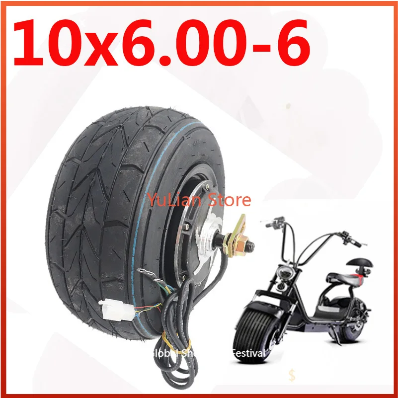 10x6.00-6 motor wheel 10 inch wheels tire with hub for Harley Citycoco electric scooters Parts
10x6.00-6 motor wheel 10 inch wheels tire with hub for Harley Citycoco electric scooters Parts