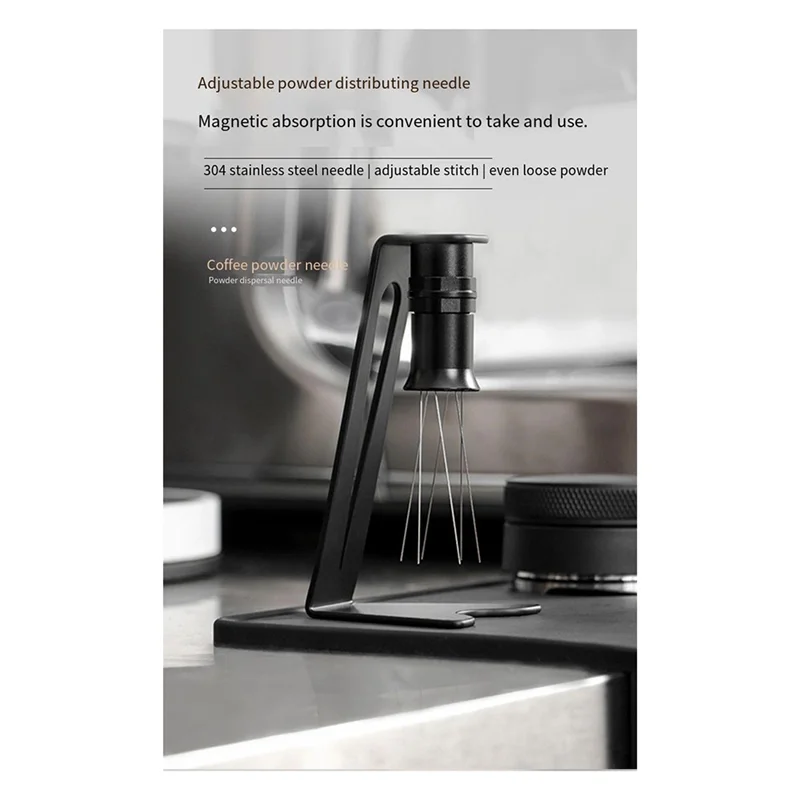 A21I-Espresso Needle Distributor - Magnetic Metal Stirrer Tool For Coffee - Black Coffee Distributor For Working Place
A21I-Espresso Needle Distributor - Magnetic Metal Stirrer Tool For Coffee - Black Coffee Distributor For Working Place