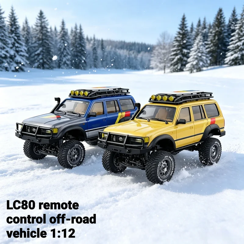 JXC 1/12 Full Scale Lc80 Rc Crawler Cruiser Remote Control Off Road Climbing Car With Light System For Hobby Users
JXC 1/12 Full Scale Lc80 Rc Crawler Cruiser Remote Control Off Road Climbing Car With Light System For Hobby Users