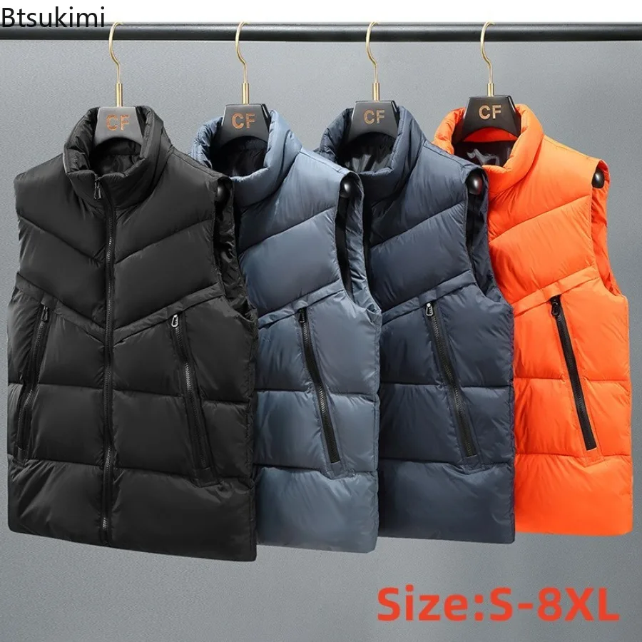 2025 Winter New Men's Padded Vest Coats Casual Outdoor Mountain Ski Warm Windbreaker Sleevless Jacket Men Oversized Size S-8XL
2025 Winter New Men's Padded Vest Coats Casual Outdoor Mountain Ski Warm Windbreaker Sleevless Jacket Men Oversized Size S-8XL
