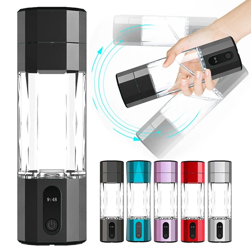 208ml PEM Electrolysis Hydrogen Water Generator 2 Levels Adjustable Intelligent Hydrogen Rich Water Mug Hydrogen Water Bottle
208ml PEM Electrolysis Hydrogen Water Generator 2 Levels Adjustable Intelligent Hydrogen Rich Water Mug Hydrogen Water Bottle