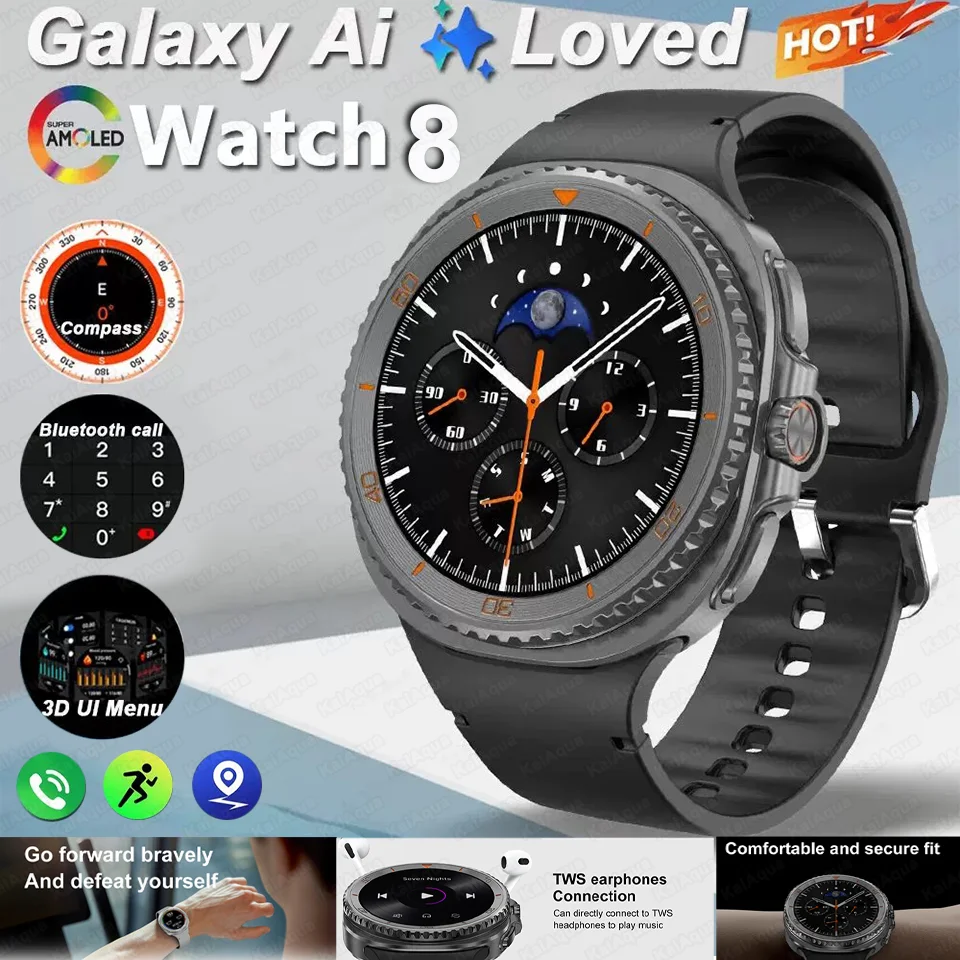 Южная Корея DT Смарт-часы 8, классический NFC 3D циферблат, IP68, водонепроницаемый TWS, монитор здоровья, Bluetooth-вызов, спортивные женские и мужские умные часы 
Южная Корея DT Смарт-часы 8, классический NFC 3D циферблат, IP68, водонепроницаемый TWS, монитор здоровья, Bluetooth-вызов, спортивные женские и мужские умные часы