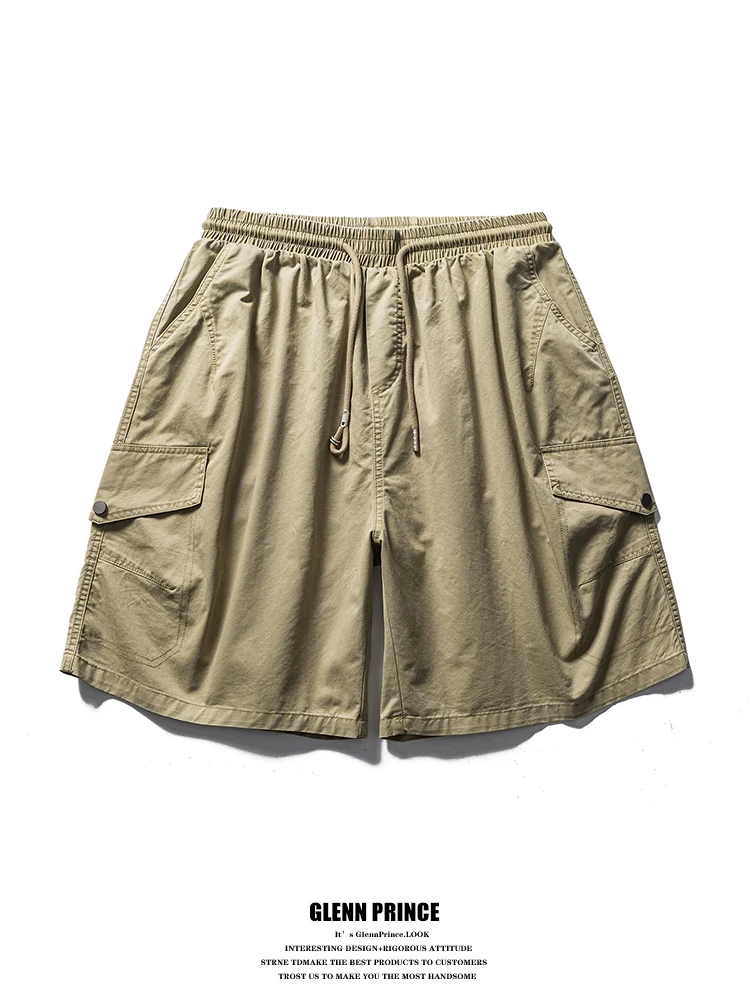 GPstudio Japanese Style Retro Washed Cotton Workwear Shorts Men Summer Trend Thin Casual Five-Quarter Pants Big Pocket
GPstudio Japanese Style Retro Washed Cotton Workwear Shorts Men Summer Trend Thin Casual Five-Quarter Pants Big Pocket