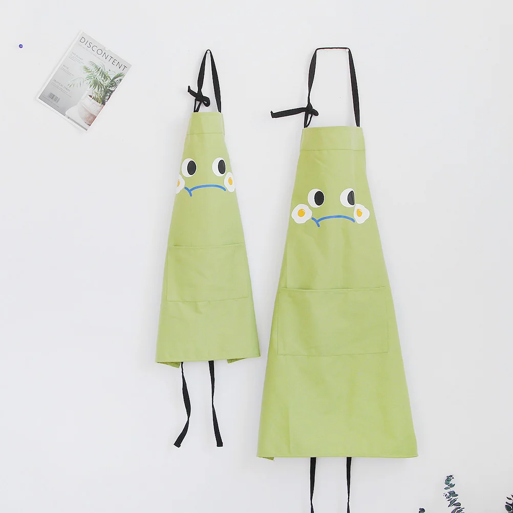 Cotton Parent-child Apron Chef Kitchen Waterproof Adjustable Bib Pocket Long Straps Easy Clean Reusable Cooking BBQ Painting
Cotton Parent-child Apron Chef Kitchen Waterproof Adjustable Bib Pocket Long Straps Easy Clean Reusable Cooking BBQ Painting
