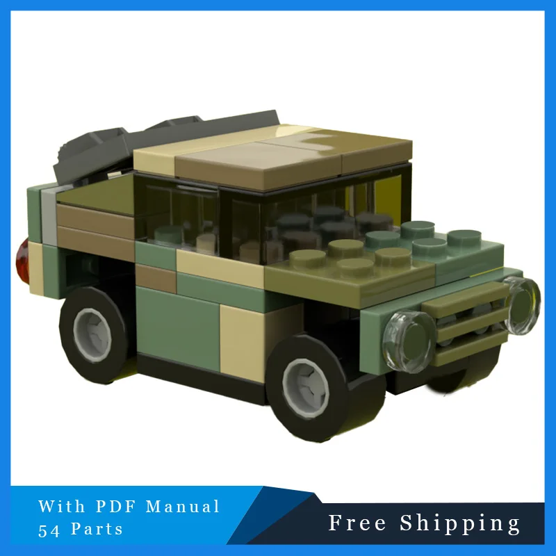 54 Parts Hot Selling MOC Creative Mini Cool Car Modular Building Blocks Model Children Education DIY Assembly Toy Birthday Gifts
54 Parts Hot Selling MOC Creative Mini Cool Car Modular Building Blocks Model Children Education DIY Assembly Toy Birthday Gifts