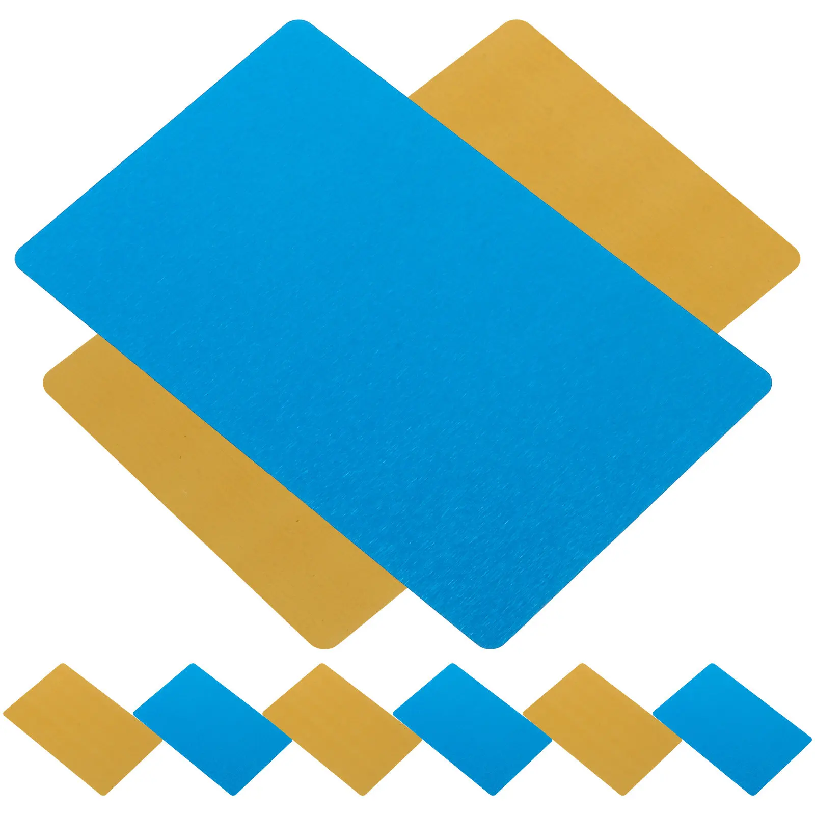 8 шт. металлических заготовок для визиток под гравировку и сублимацию, гладкие, плоские, толстые, из нержавеющей стали, для самостоятельного изготовления именных карточек
8 шт. металлических заготовок для визиток под гравировку и сублимацию, гладкие, плоские, толстые, из нержавеющей стали, для самостоятельного изготовления именных карточек