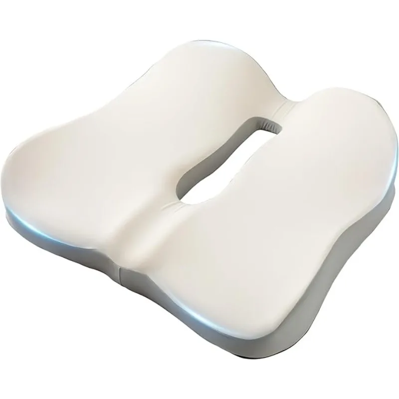 SheRest Seat Cushion, Ergonomic Memory Foam Cooling Cushion, Pressure Relief Suitable for Long Sitting Hours on Office Chairs, Desks, Cars and Airplane Seats
SheRest Seat Cushion, Ergonomic Memory Foam Cooling Cushion, Pressure Relief Suitable for Long Sitting Hours on Office Chairs, Desks, Cars and Airplane Seats