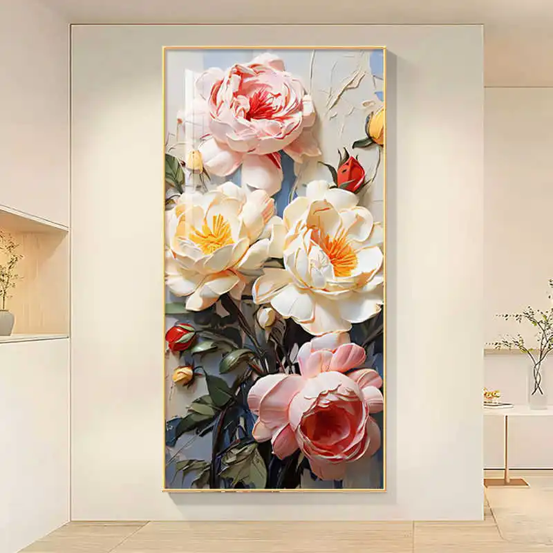 Corridor Crystal Porcelain Mural Lamps Wall High End Flower Entrance Room
Corridor Crystal Porcelain Mural Lamps Wall High End Flower Entrance Room