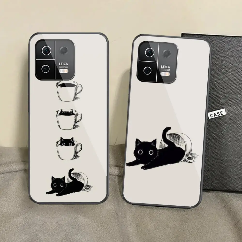 Kawaii ink cat Phone Case For Xiaomi 14 Ultra 14 13T 13Pro 13 12T 12 11T 11i 11 Black Glass case
Kawaii ink cat Phone Case For Xiaomi 14 Ultra 14 13T 13Pro 13 12T 12 11T 11i 11 Black Glass case