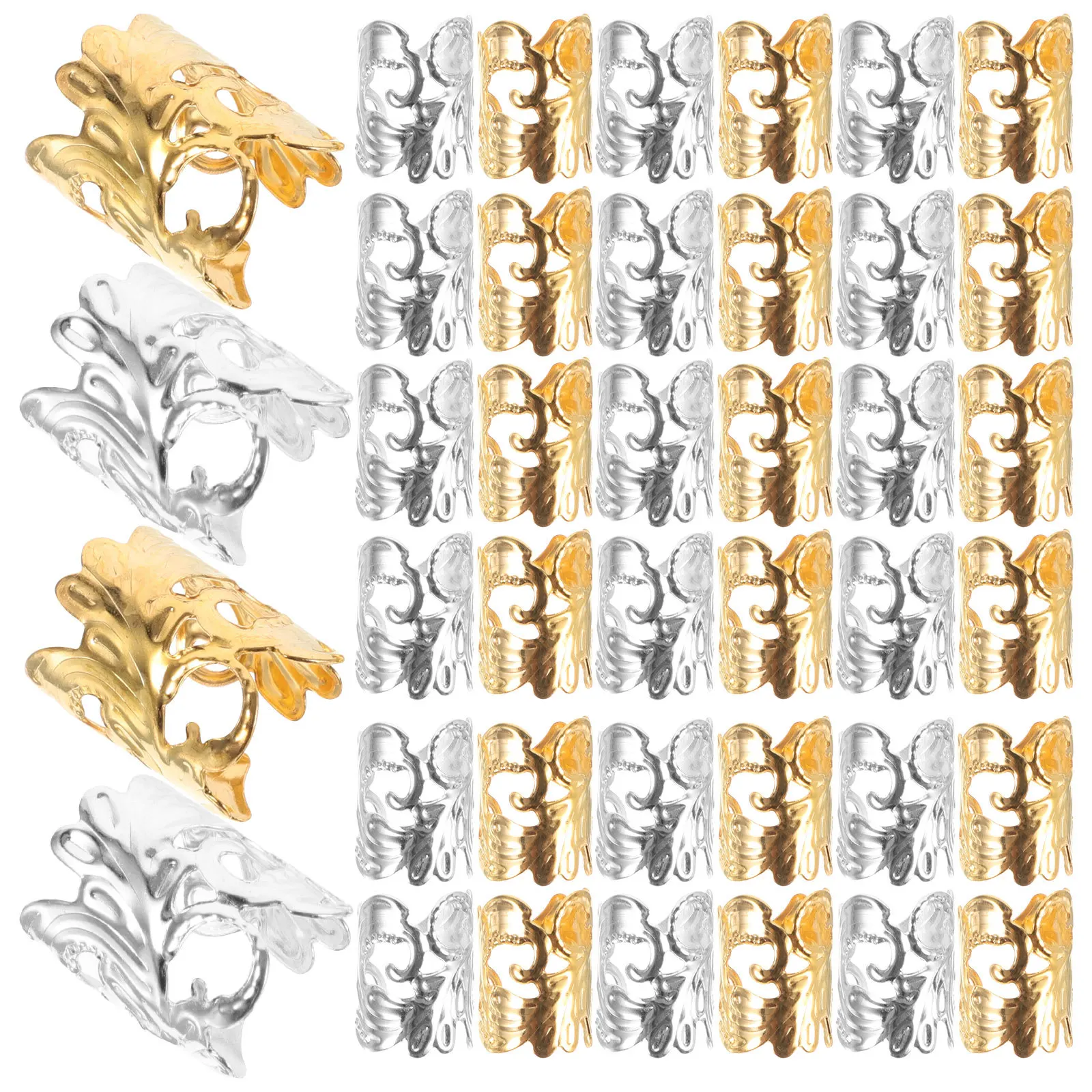 100pcs Jewelry Cuffs Lightweight Metal Dreadlock Beads For Braids Hair Decorations Women Braid Accessories Hair Styling Tool
100pcs Jewelry Cuffs Lightweight Metal Dreadlock Beads For Braids Hair Decorations Women Braid Accessories Hair Styling Tool