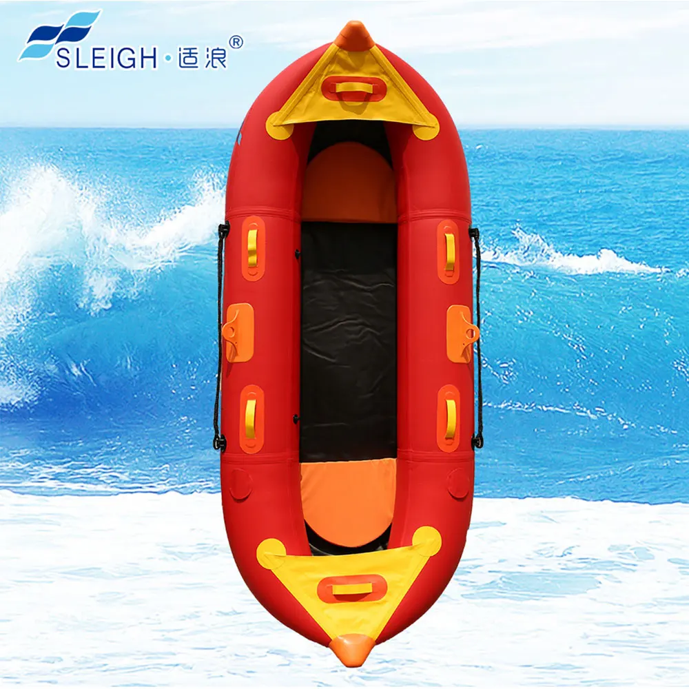 Sleigh Brand Wholesale 2 Person Pointed Head PVC Inflatable Foldable Rafting Floating Boat Rubber Kayak Sport Leisure Canoe 
Sleigh Brand Wholesale 2 Person Pointed Head PVC Inflatable Foldable Rafting Floating Boat Rubber Kayak Sport Leisure Canoe