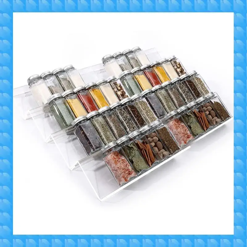 ETRT 16X Clear Acrylic Spice Drawer Organizer,Seasoning Jars Drawers Insert,Kitchen Spice Rack Tray(Jar Not Included)
ETRT 16X Clear Acrylic Spice Drawer Organizer,Seasoning Jars Drawers Insert,Kitchen Spice Rack Tray(Jar Not Included)