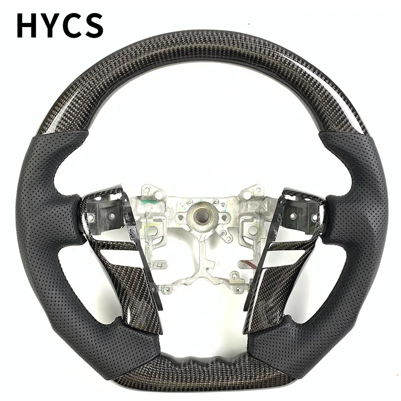 Индивидуальный чехол на руль из углеродного волокна JDM Racing, черная перфорированная кожа для Toyota Crown Prado Coolluze Reiz
Индивидуальный чехол на руль из углеродного волокна JDM Racing, черная перфорированная кожа для Toyota Crown Prado Coolluze Reiz