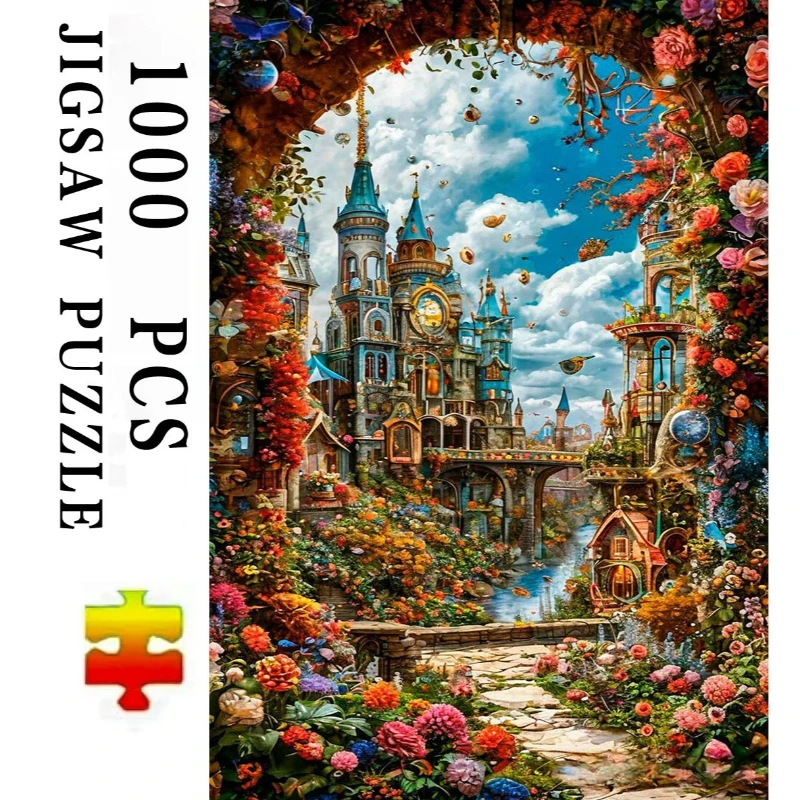 Jigsaw Puzzle for Adults 500/1000/1200/2000PCS Castle Fantasy Artwork Mindful Game Stress Relief Decor Gift
Jigsaw Puzzle for Adults 500/1000/1200/2000PCS Castle Fantasy Artwork Mindful Game Stress Relief Decor Gift