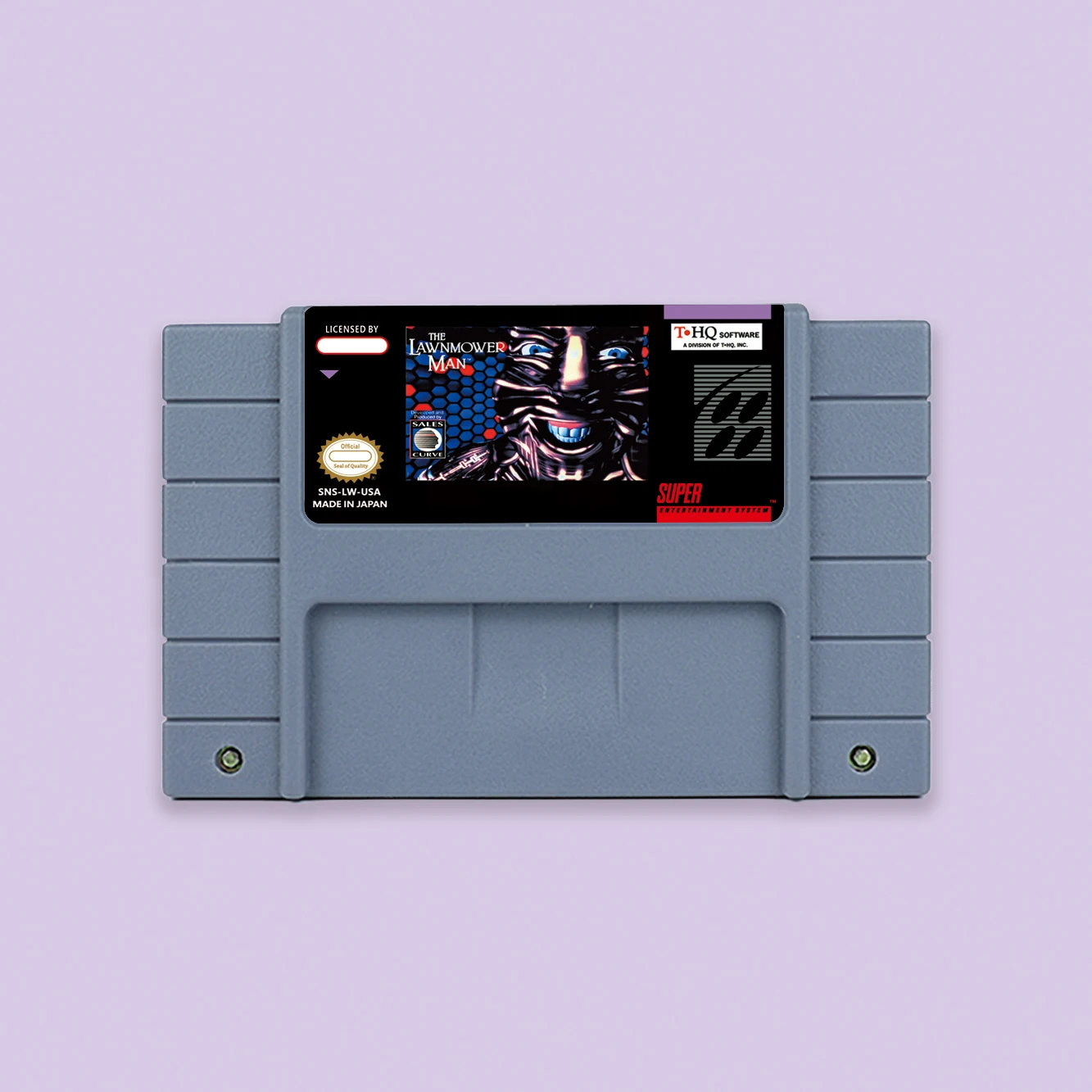 Lawnmower Man, The 16 Bit Action Game Card for USA NTSC EUR PAL Version SNES Video Game Console
Lawnmower Man, The 16 Bit Action Game Card for USA NTSC EUR PAL Version SNES Video Game Console