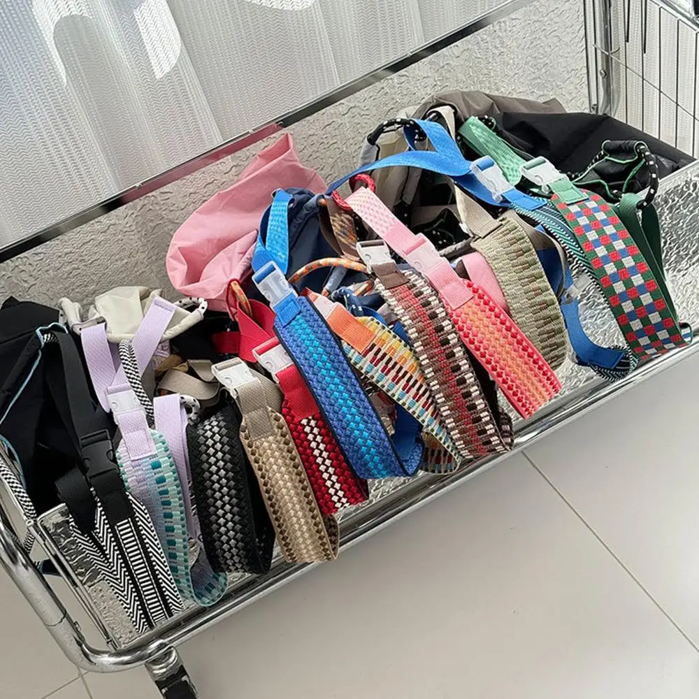 Replacement Bag Belt Bag Strap Colorful Striped Wide Shoulder Strap Bag Accessories Crossbody Bag Strap Adjusted Reduce Pressure
Replacement Bag Belt Bag Strap Colorful Striped Wide Shoulder Strap Bag Accessories Crossbody Bag Strap Adjusted Reduce Pressure