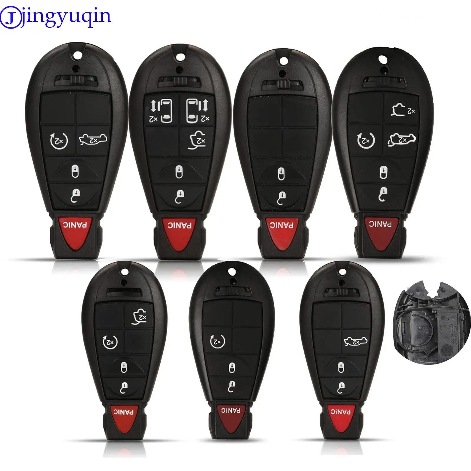 jingyuqin 2/3/4/5/6 Buttons Remote Case Smart Key Shell For Chrysler Jeep Grand Cherokee 2008 - 2015 Fob Smart Key Case
jingyuqin 2/3/4/5/6 Buttons Remote Case Smart Key Shell For Chrysler Jeep Grand Cherokee 2008 - 2015 Fob Smart Key Case