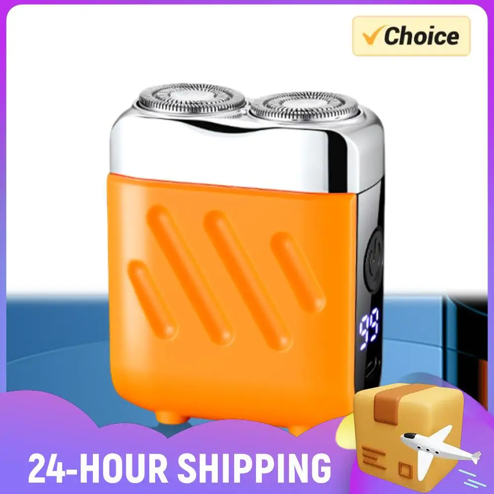 Mini Electric Shaver Type‑C Rechargeable Double-Ring Magnetic Head with LED Display for Men Husband Father Home Travel Gifts
Mini Electric Shaver Type‑C Rechargeable Double-Ring Magnetic Head with LED Display for Men Husband Father Home Travel Gifts