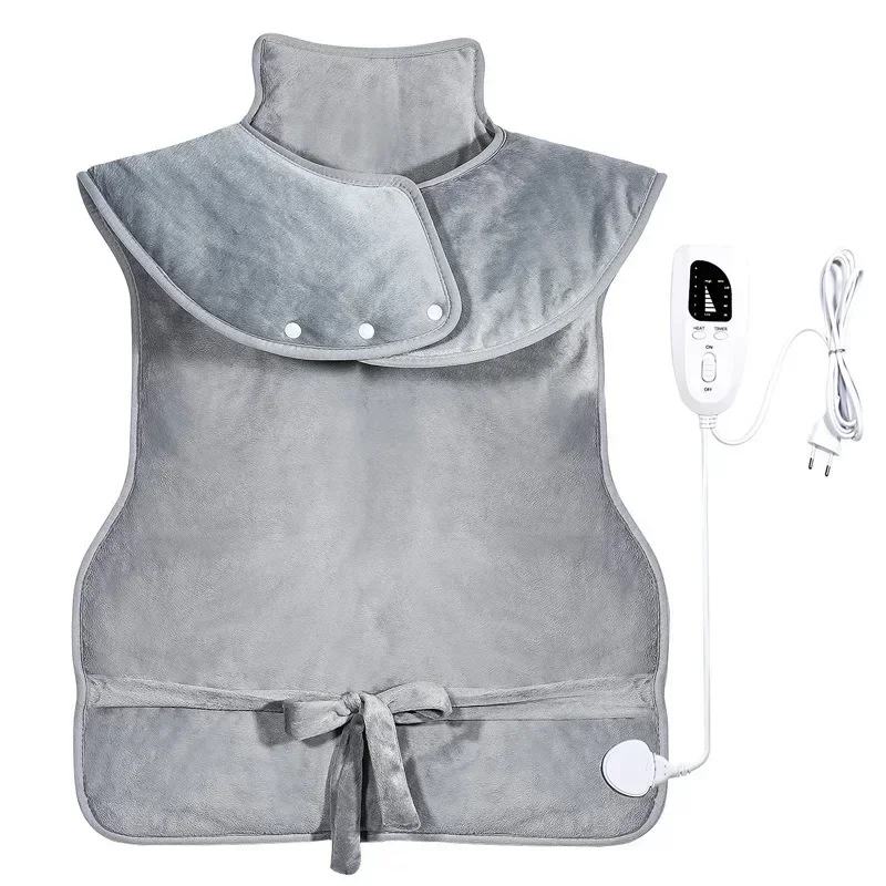 Electric Heat Shawl Blanket Back Pain Relieve Thermal Pad Heated Vest Mat Warm Winter Washable Ajustable Temperature Home Office
Electric Heat Shawl Blanket Back Pain Relieve Thermal Pad Heated Vest Mat Warm Winter Washable Ajustable Temperature Home Office